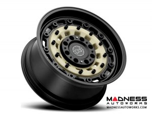 Jeep Custom Wheels (1) - Black Rhino - 17 x 9.5 - Arsenal - Sand on Black 